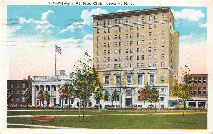 Newark New Jersey USA Newark Athletic Club