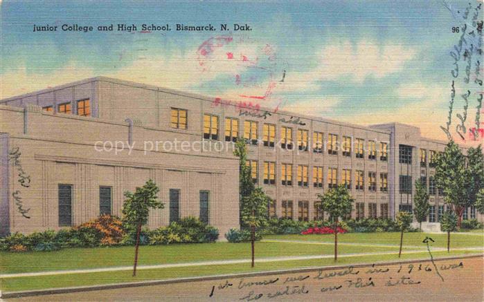Bismarck North Dakota USA Junior College and High School