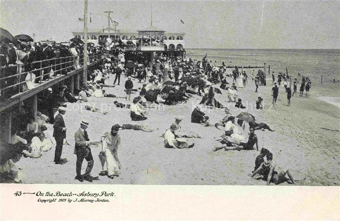 Asbury Park New Jersey USA On the beach