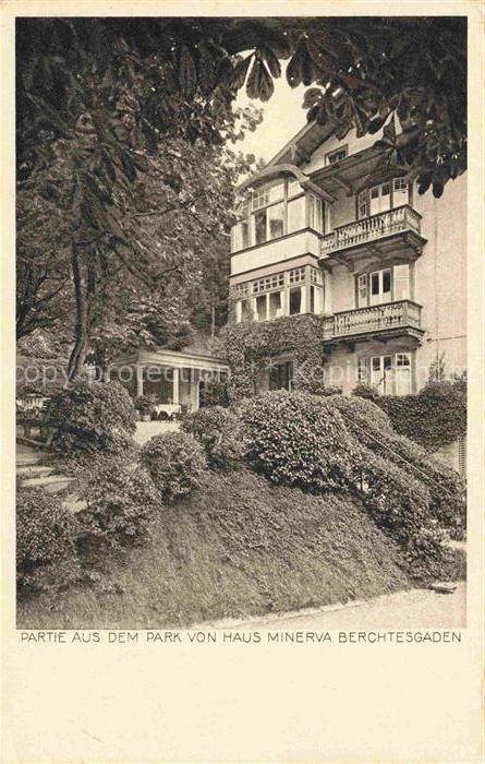 BERCHTESGADEN Bayern Park Haus Minerva