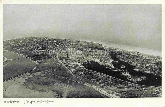 NORDERNEY Nordseebad Niedersachsen Fliegeraufnahme