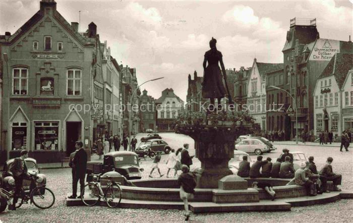 HUSUM  Nordfriesland Norsee Schleswig-Holstein Grossstrasse Asmussen-Woldsen-Bru