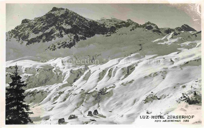 Zuers Arlberg Vorarlberg AT Luz-Hotel Zuerserhof Wintersportplatz Alpen