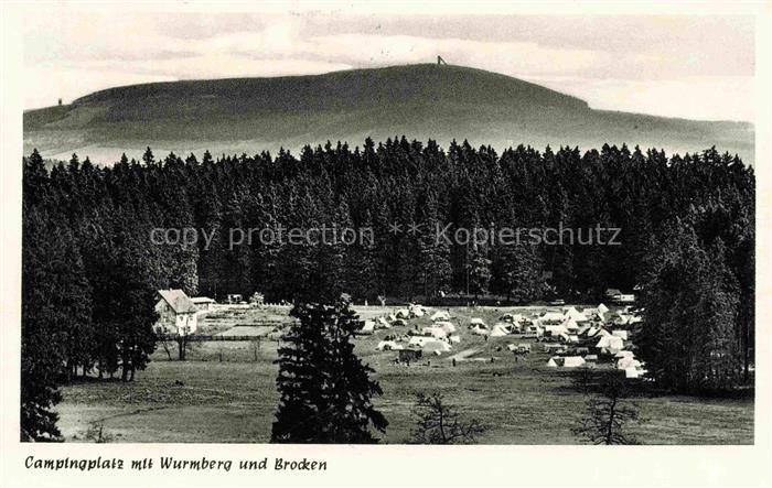 Braunlage Harz Niedersachsen Campingplatz Waldrestaurant Onkel Freds Huette Wurm