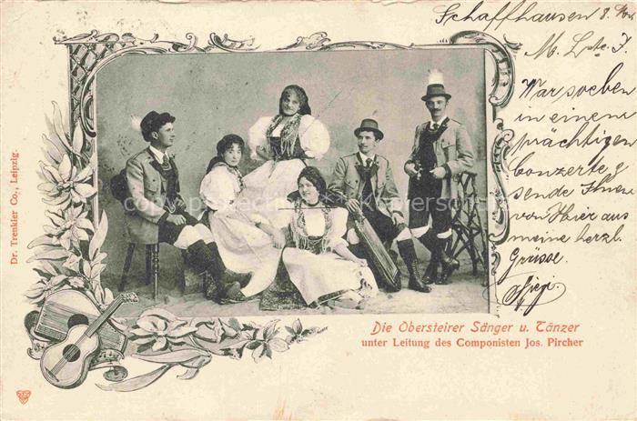 Obersteiermark Ober-Steiermark (Region) AT Die Obersteirer Saenger und Taenzer L