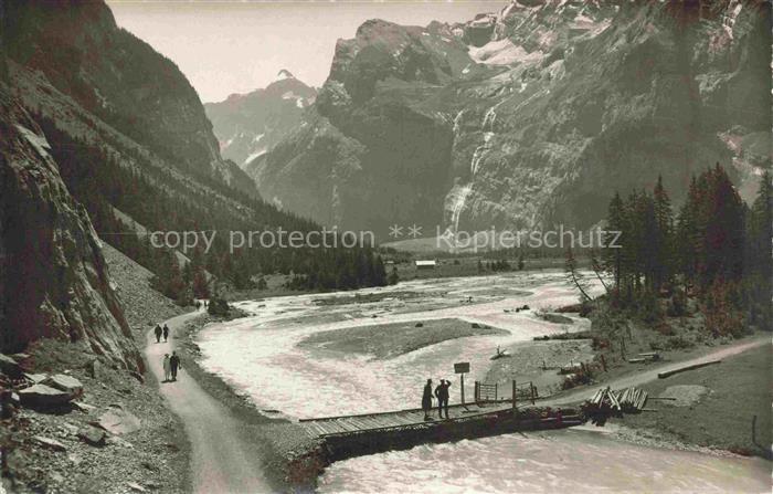 Kandersteg Adelboden BE Panorama Gasterntal Hockenhorn Wildelsigen Berner Alpen