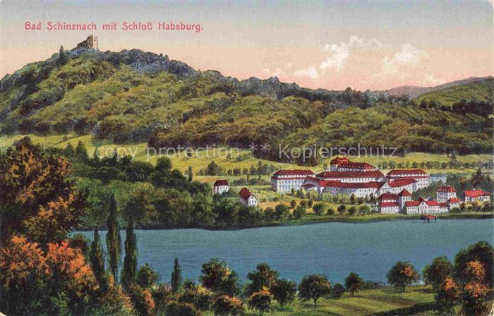 Bad Schinznach AG Panorama Schloss Habsburg