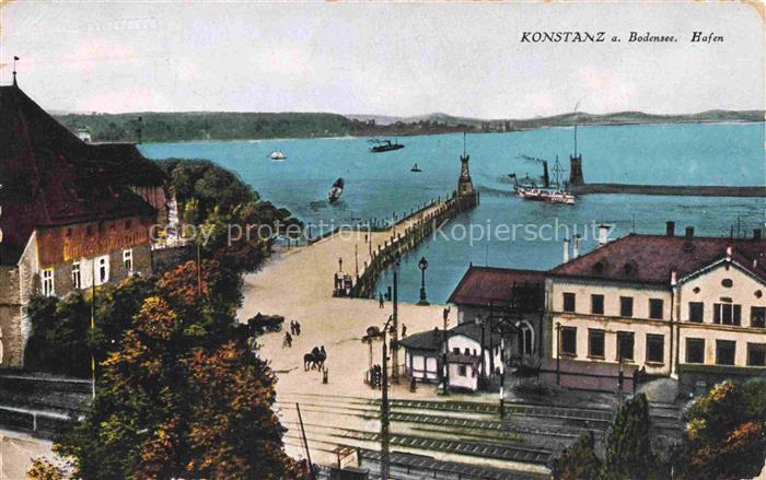 KONSTANZ Bodensee BW Hafen