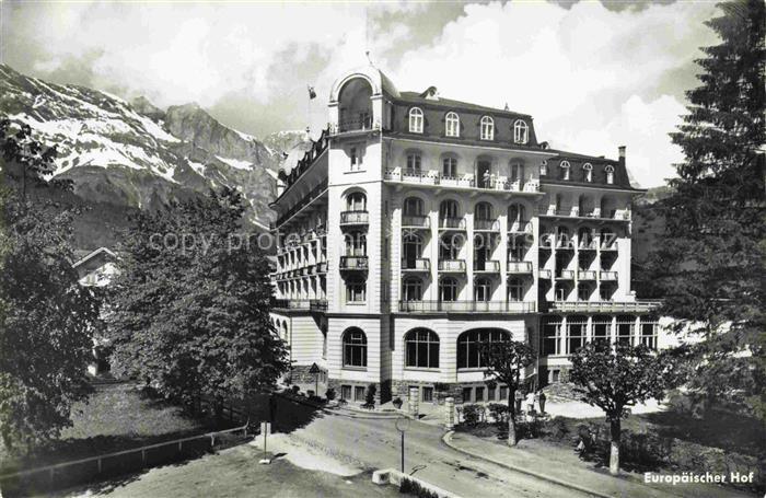 Engelberg  OW Hotel Europaeischer Hof