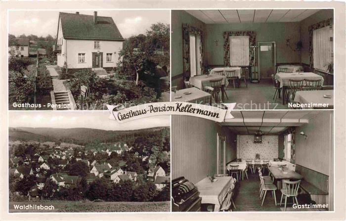 Waldhilsbach Neckargemuend Heidelberg BW Gasthaus Pension Kellermann Zimmer Stad