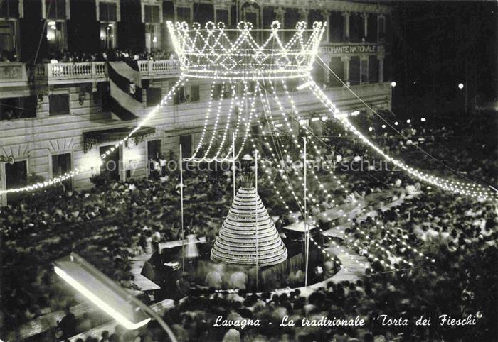 Lavagna Genua Genova Liguria IT La tradizionale Torta dei Fieschi