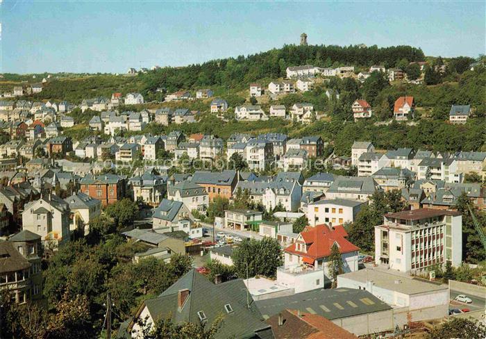 Idar -Oberstein Jdar-Oberstein Rheinland-Pfalz Teilansicht Stadt der Edelsteine