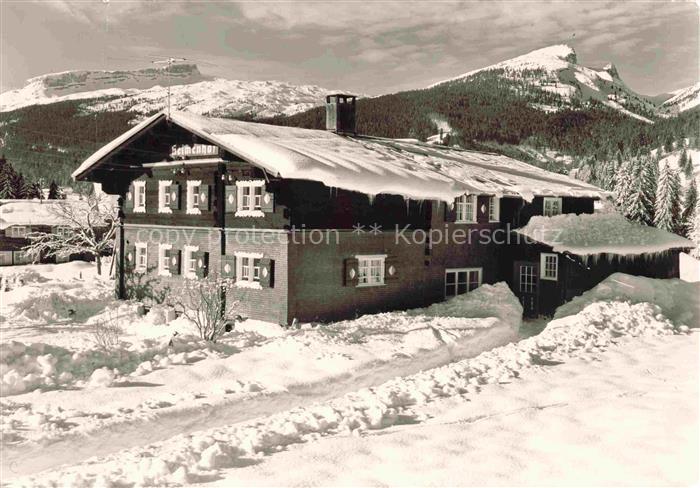 Unterwestegg Riezlern Kleinwalsertal Vorarlberg AT Hetmenhof im Winter