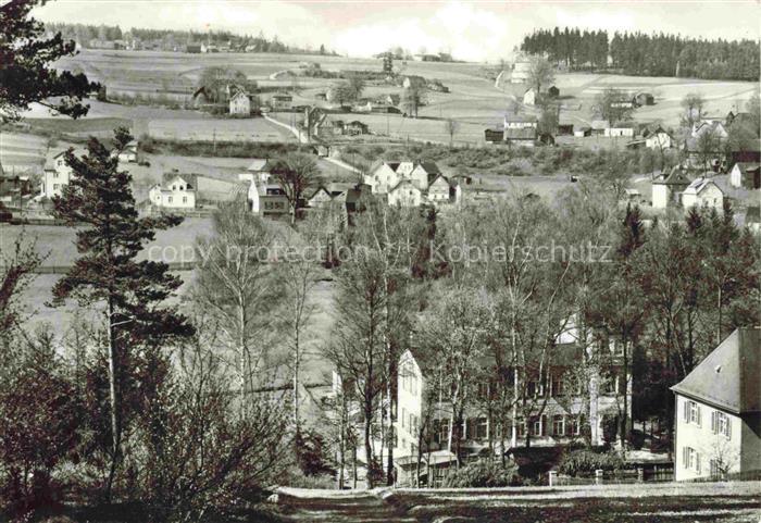 Sohl Bad Elster Vogtlandkreis Sachsen Teilansicht Erholungsort