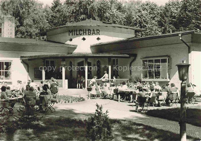 Templin FDGB Erholungsheim Aufbau Milchbar Terrasse
