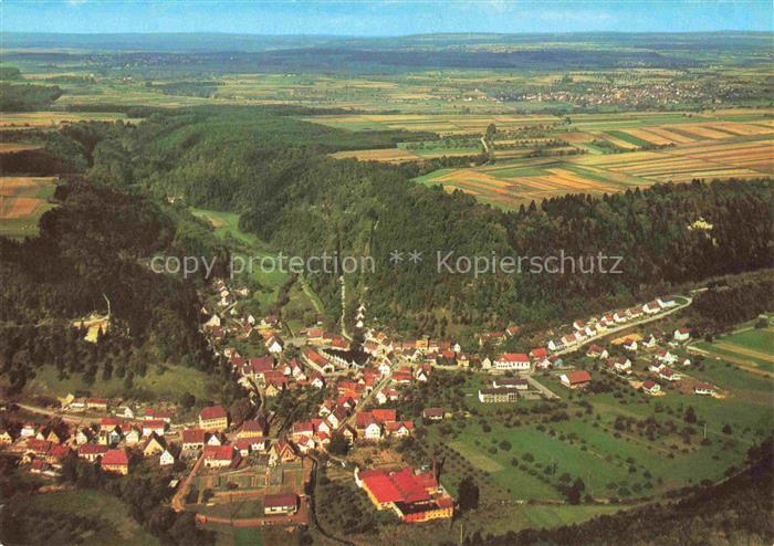 Muehlen Neckar Horb Freudenstadt BW Fliegeraufnahme