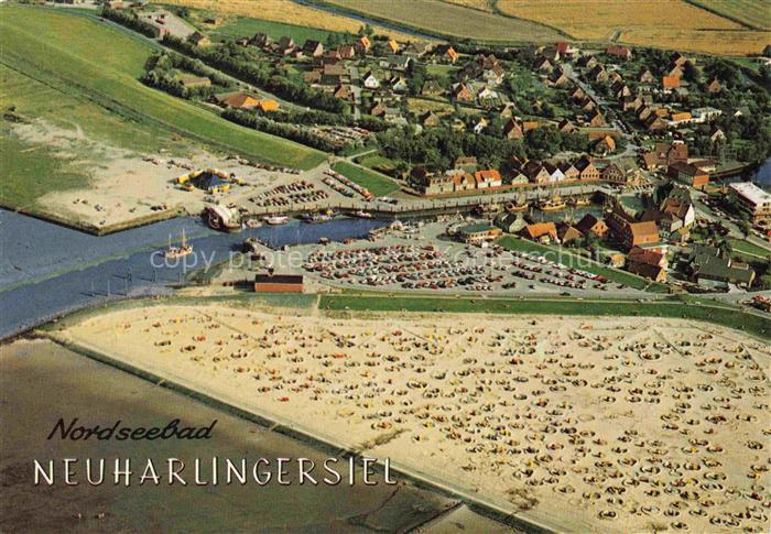 Neuharlingersiel Fliegeraufnahme