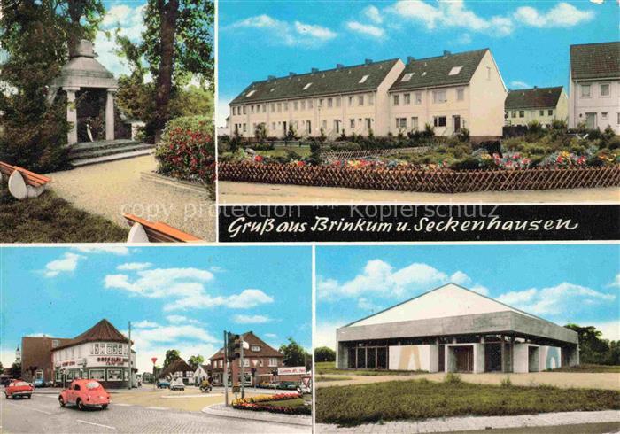 Brinkum Bremen Stuhr Diepholz Niedersachsen Teilansichten Brinkum und Seckenhaus