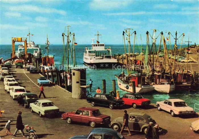 Nordstrand Insel Nordfriesland Schleswig-Holstein Strucklahnungshoern Hafen Fisc