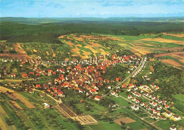 Wimsheim Enzkreis BW Fliegeraufnahme