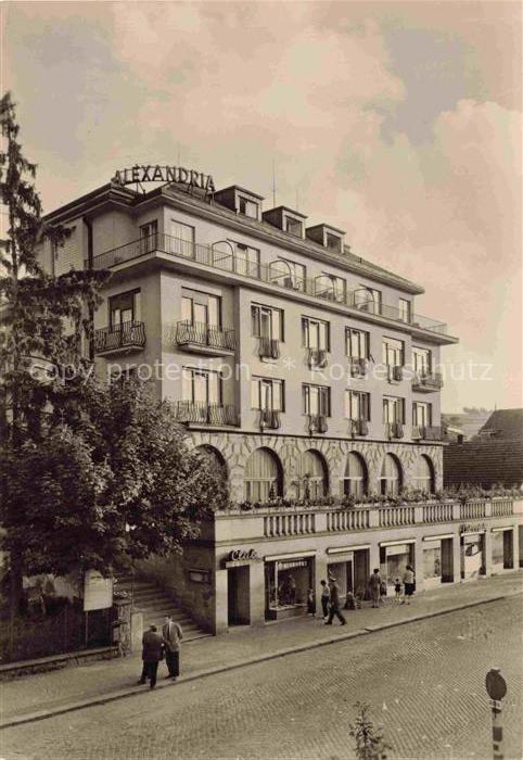 Lazne Luhacovice Bad Luhatschowitz CZ Hotel Alexandria