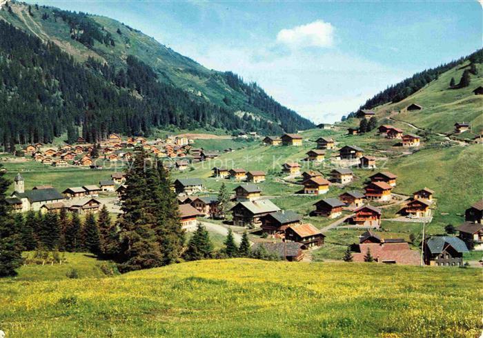 Morgins Monthey VS Vue générale