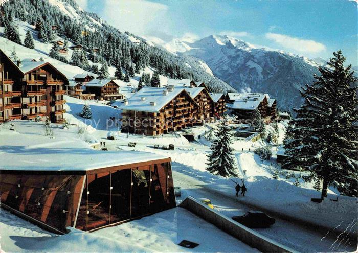 Anzere Herens VS et sa piscine couverte en hiver