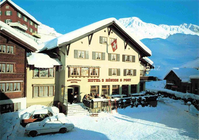 Andermatt UR Hotel 3 Koenige und Post