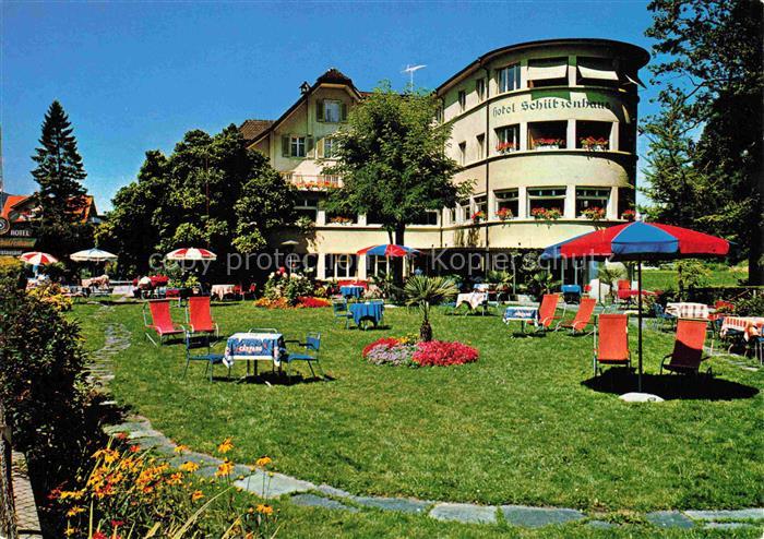 Stansstad Nidwalden NW Hotel Restaurant Schuetzenhaus Garten