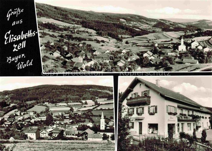 Elisabethszell Haibach Bayern Panorama Cafe Pension Haus Sonnenschein