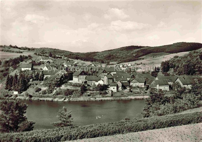 Nieder-Werbe Waldeck Hessen Panorama