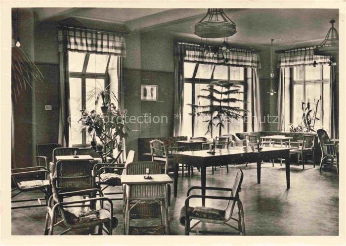 Olsberg Hochsauerlandkreis NRW Kneippsanatorium Dr. Gruene Unterhaltungssaal