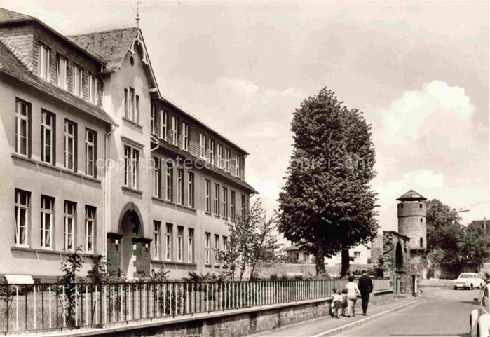 Kirchhain Bz KAssEL Hessen Altersheim mit Hexenturm