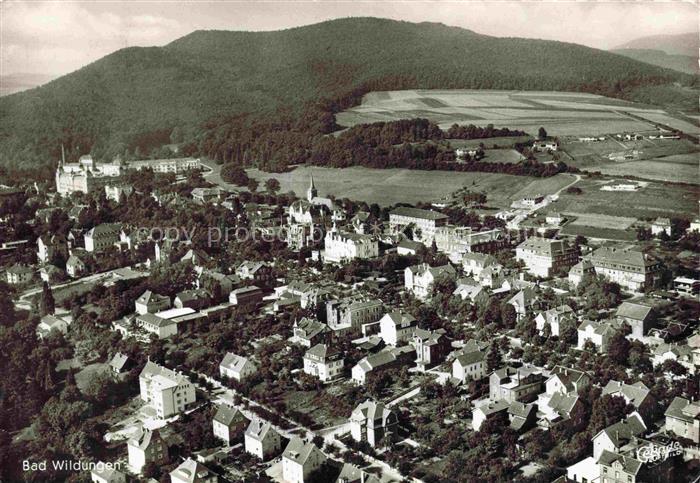 BAD WILDUNGEN Hessen Fliegeraufnahme