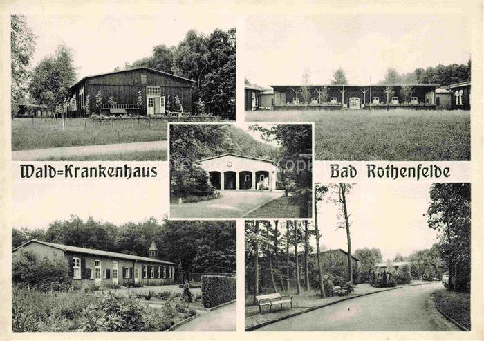 Bad Rothenfelde Osnabrueck Niedersachsen Wald-Krankenhaus