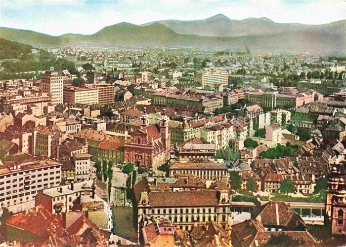 LJUBLJANA Laibach Slovenia Stadtpanorama