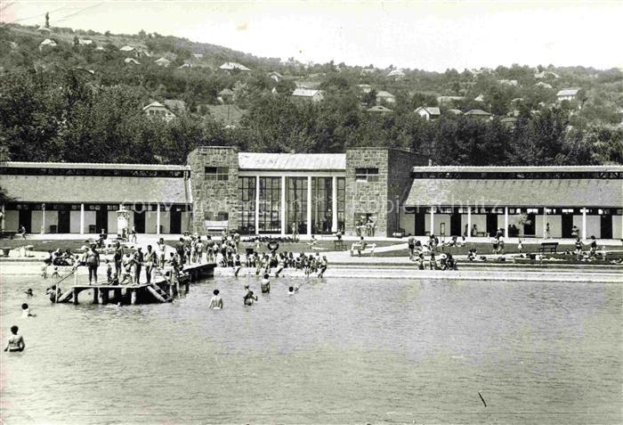 Balatonalmadi HU Strand Strandbad am Plattensee