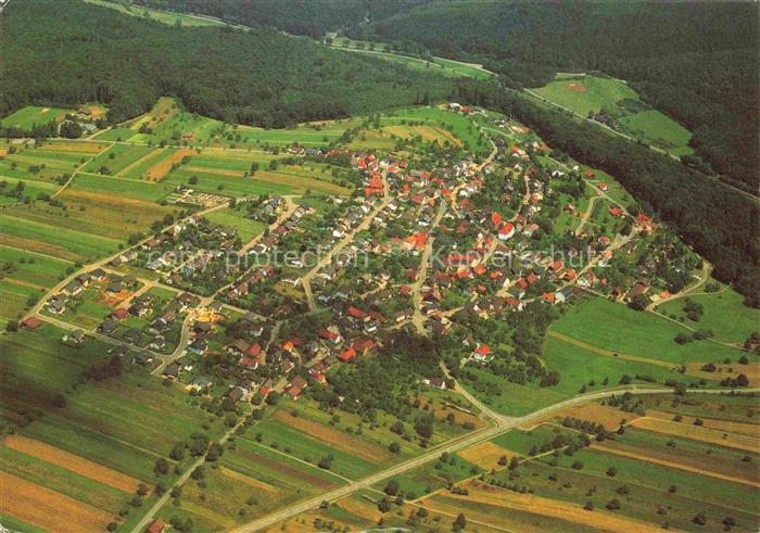 Burbach Albtal Marxzell Karlsruhe Schwarzwald BW Fliegeraufnahme