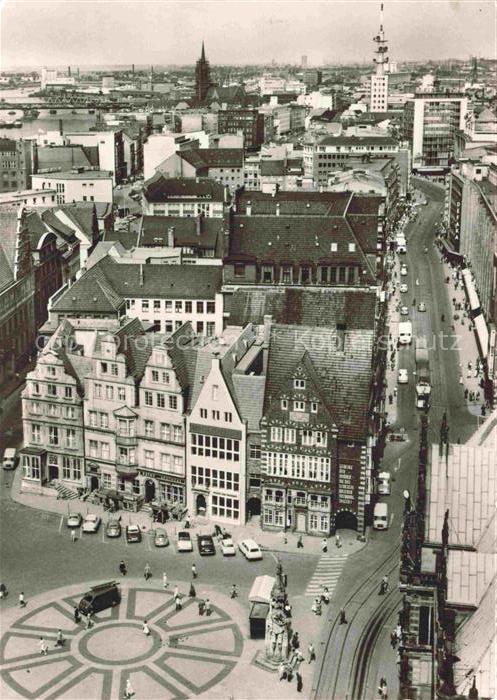 BREMEN  CITY Marktplatz Obernstrasse