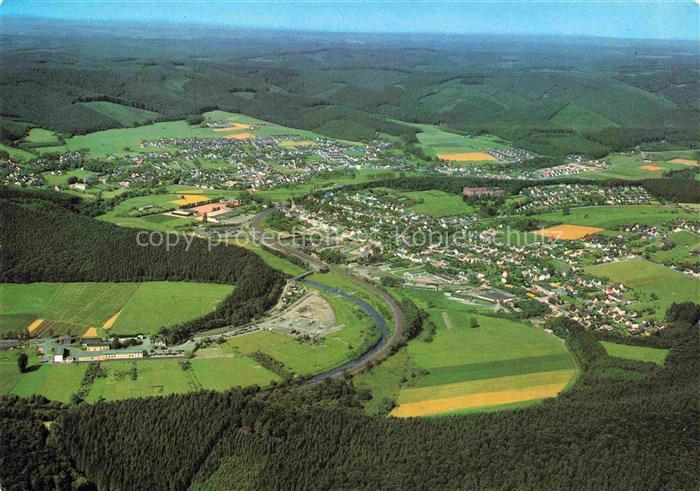 Oeventrop Arnsberg Hochsauerlandkreis NRW Fliegeraufnahme