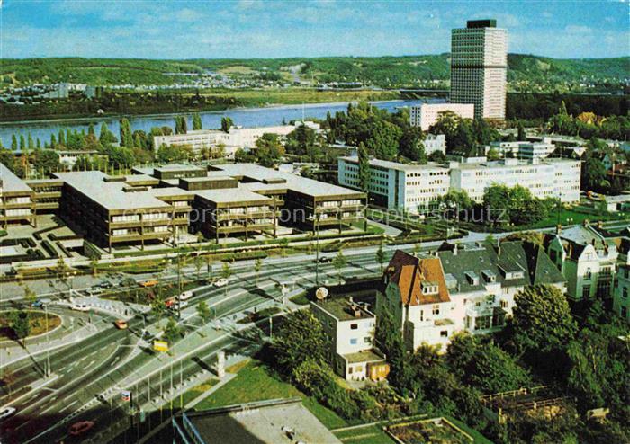 BONN Rhein Bundeskanzleramt Bundeshaus Buerohochhaus des Bundestages