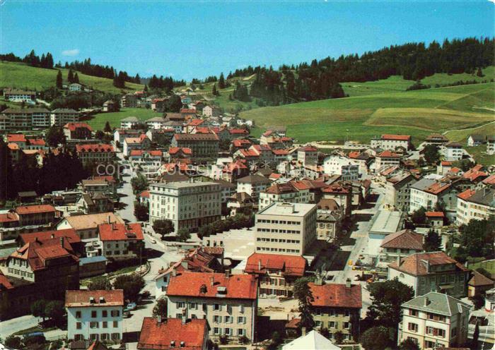 Ste-Croix  Sainte-Croix VD Vue partielle Collection Lumières et couleurs sur le