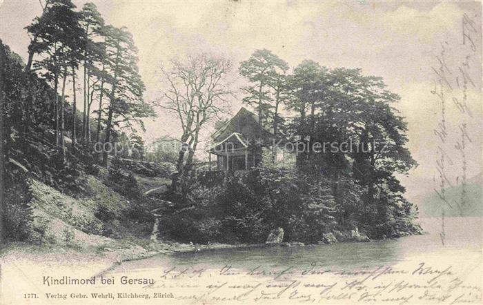 Gersau Vierwaldstaettersee SZ Kindlimord Kapelle