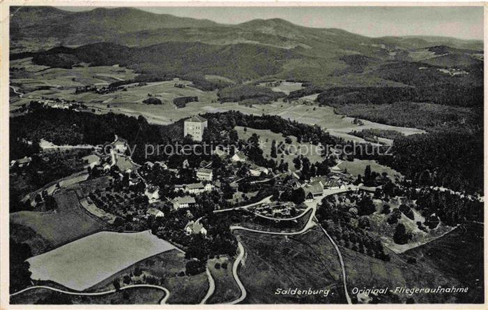 Saldenburg Freyung-Grafenau Bayern Fliegeraufnahme