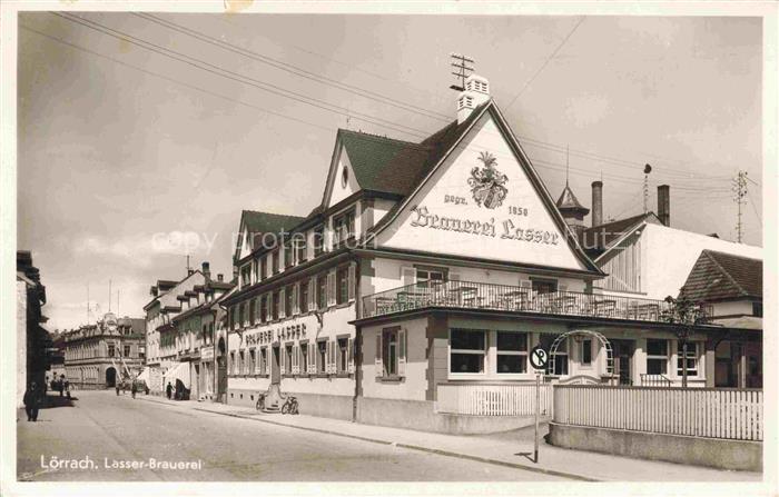 LoeRRACH Baden BW Lasser Brauerei