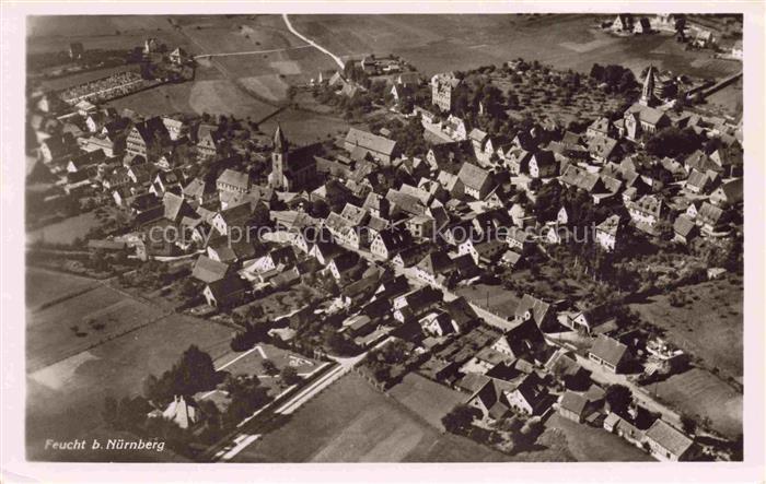 Feucht Nuernberger Land Bayern Fliegeraufnahme