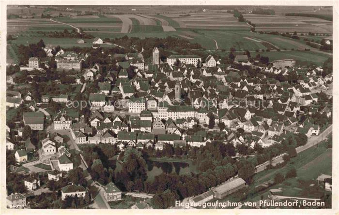 Pfullendorf Sigmaringen BW Fliegeraufnahme