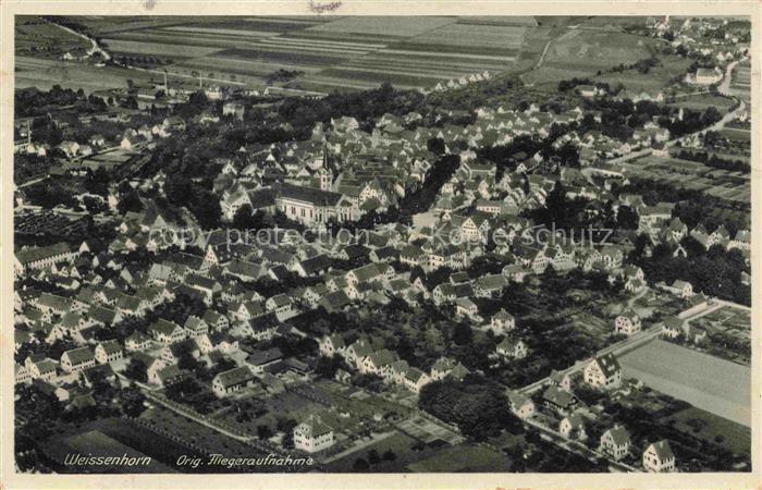 Weissenhorn Neu-Ulm Bayern Fliegeraufnahme