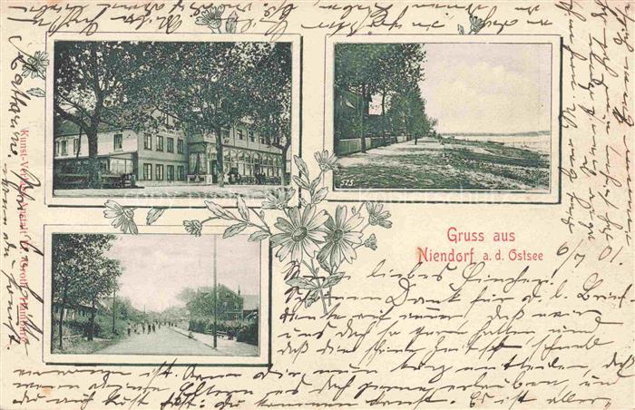 NIENDORF  Ostseebad Timmendorferstrand Hotel Strasse Strand