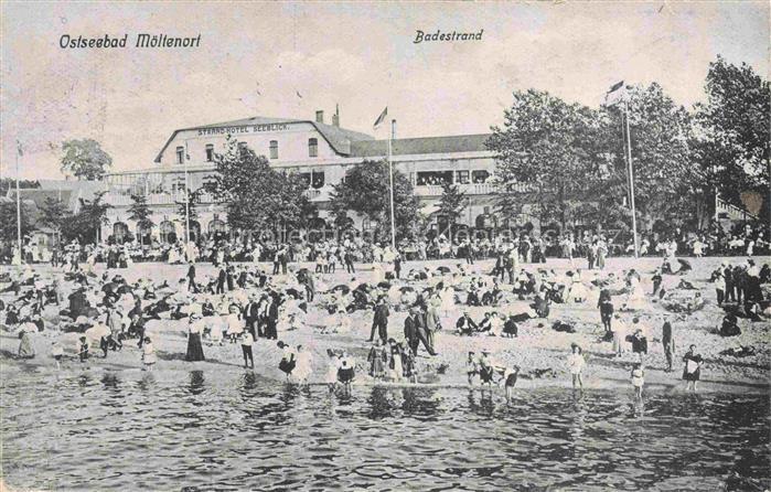 Moeltenort Heikendorf Schleswig-Holstein Badestrand